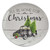 Holiday Truck Salad Plate