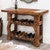 Old West Wine Console Table