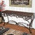 Laredo Copper Sofa Table - 60 Inch