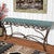 Rustic Turquoise Sofa Table