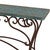 Rustic Turquoise Sofa Table