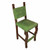 Spanish Heritage Stool - Diamond Green