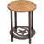 Horseshoe & Star Round End Table