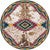 Rhinestone Cowhide Rug - 8 Ft. Round