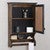 Chief Joseph Walnut-Finished Wall Cabinet