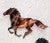 American Running Horse Metal Wall Art - Large