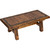 Sonoma Carved Wood Coffee Table