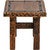 Sonoma Carved Wood Side Table