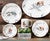 Cowboy Roundup Ceramic Dinnerware Set (16 pcs)