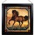 Bold Stallion Stained Glass Art