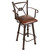 Coronado Swivel Counter Stool w/Arms - Diamond Antique Brown