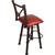 Coronado Swivel Counter Stool - Colonial Red