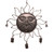 Silver Sunburst Bell Chime