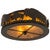 Bison Flush Mount Ceiling Light