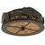 Bison Flush Mount Ceiling Light