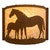 Mustang Love Wall Sconce