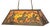 Cattle Rustlers Oblong Pendant Light