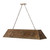 Three Rustlers Oblong Pendant Light