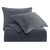 Charcoal Duvet Cover Set - Super King