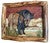 Hand Carved Buffalo Wood Wall Art