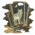 Wolf in Trees Wood Wall Art