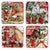 Holiday Haven Square Plates - Set of 4