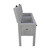 Longhorn Silhouette Double Cooler - White