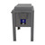 Longhorn Silhouette Single Cooler - Gray