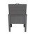 Longhorn Silhouette Single Cooler - Gray