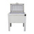 Longhorn Silhouette Single Cooler - White
