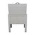 Longhorn Silhouette Single Cooler - White