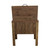 Longhorn Face Single Cooler - Walnut