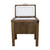 Longhorn Face Single Cooler - Walnut