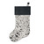 Salt & Pepper Cowhide Stocking