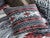 Crimson Ridge Accent Pillow