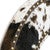 Brown & White Faux Cowhide Mirror - OVERSTOCK