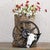 On The Trail Wagon Wheel Vase