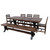 Lakeshore Walnut Dining Table - 6 Foot