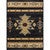 Outlaw Oasis Black Rug - 8 x 10