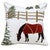 Winter Horse Pillow