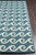 Frontier Fusion Blue Rug - 4 x 6