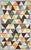 Color Splash Geometric Rug - 2 x 8