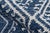 Navy Blue Western Indoor/Outdoor Rug - 8 x 10