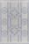 Navajo Blue Indoor/Outdoor Rug - 2 x 3