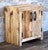 Raw Wood Finished Cabinet