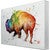 Buffalo Loco Metal Box Wall Art