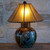 Desert Oasis Clay Table Lamp