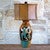 Southwest Coyote Clay Table Lamp
