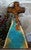 Turquoise Clay Cross - Small