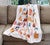 Earthy Elegance Fleece Blanket